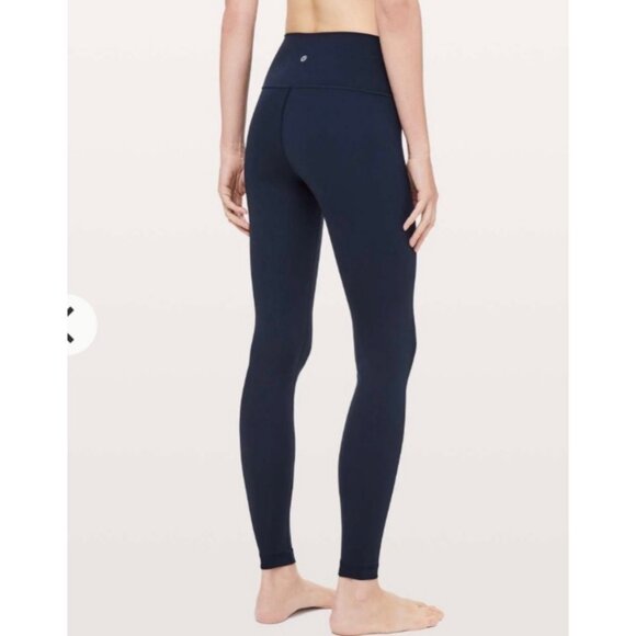 Lululemon Wunder Under Hi-Rise Tight Full-On Luxtreme 28" True Navy - Picture 2 of 12